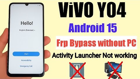 Vivo Y04 Android 15 FRP Bypass | New Update September 2025 | 100% Working | No PC Needed