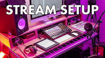 Music Stream Setup with OBS, Ableton, Launchpad, APC40, Maschine, & Soundflower