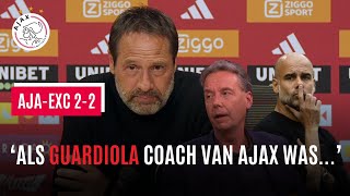 Van 't Schip discussieert met Valentijn Driessen: 'Als Guardiola de trainer van Ajax was...'