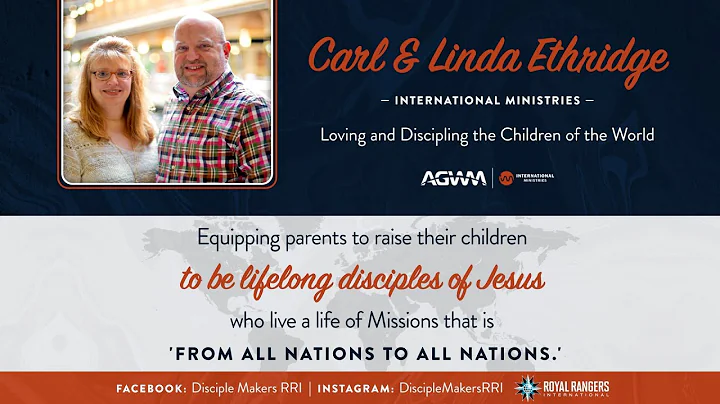 Guest Speaker: Carl & Linda Ethridge
