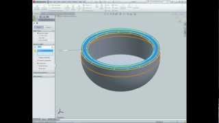 SolidWorks Tutorial Part 7 - Making a Bowl