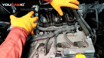 2014-2019 Toyota Highlander - Engine Top Components Location