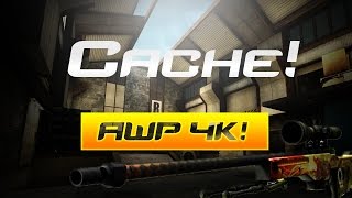 Cache Game! INSANE AWP 4K! XD