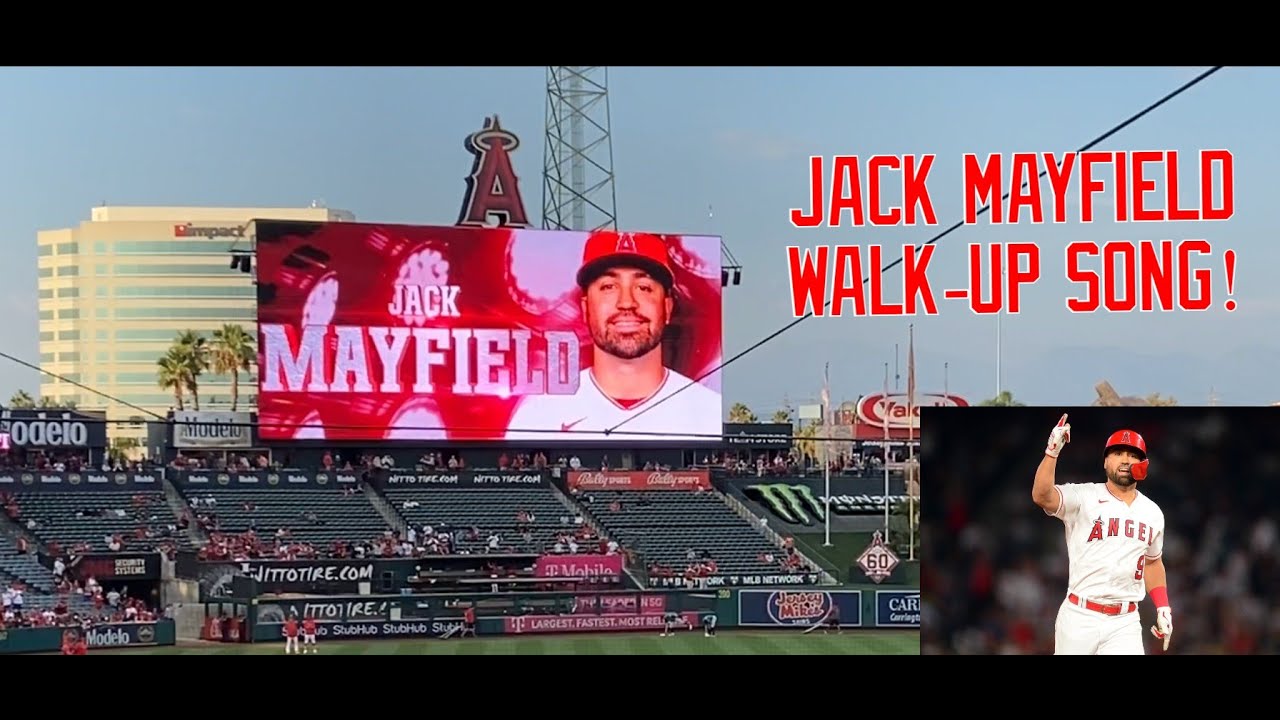 2021 JACK MAYFIELD Walk-Up Song! | 2021 Angels Baseball