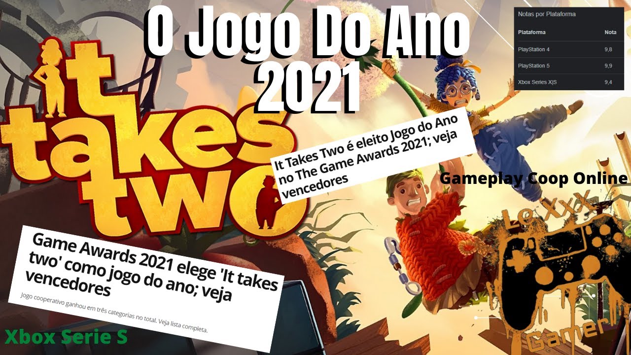 IT TAKES TWO - O JOGO DO ANO 2021 - COOPERATIVO AVENTURA AÇÃO O