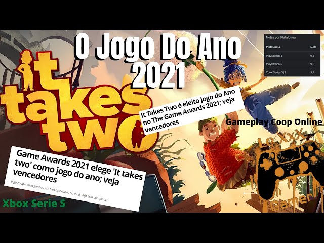 IT TAKES TWO - O JOGO DO ANO 2021 - COOPERATIVO AVENTURA AÇÃO O