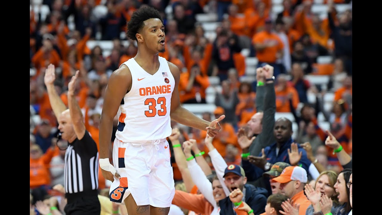 2020 NBA Draft Scouting || Elijah Hughes: Rock of the Orangemen || 1st Half vs Notre Dame