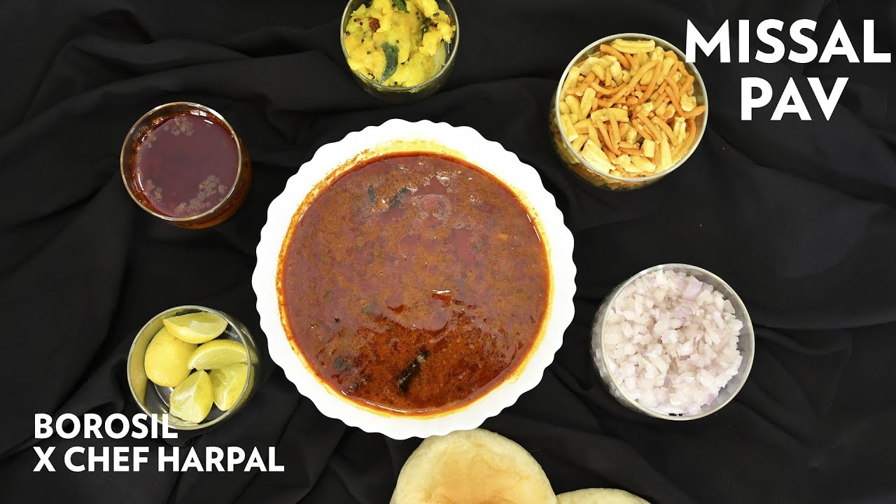 Misal Pav   Borosil X Chef Harpal        Mumbai Street Food Recipe