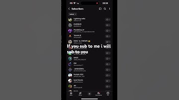 If you sub to me i will sub to you #freesub #sub #creatorreviews #subscribe