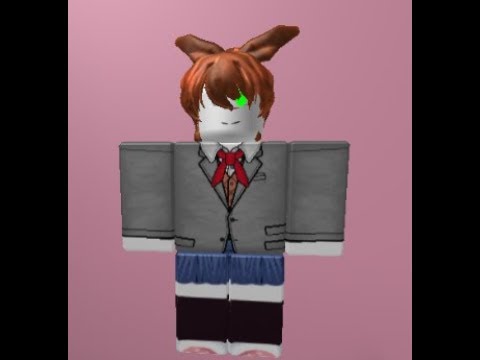 Roblox Monika Script Youtube - roblox doki doki uniform