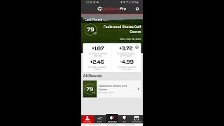 Taylormade MyRoundPro App
