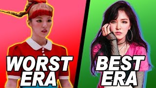 BEST and WORST ERA OF RED VELVET -  (of each member)