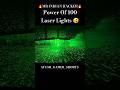 Power Of 100 Laser Lights 😍#mrindiahacker #experiment #challenge #ytshorts