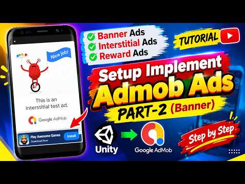 Implementing Google Admob Banner Ads Integration Part-2 In Hindi | Urdu