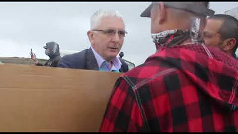 Confrontation between Governor and elected members...