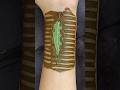long beautiful stylish lives mehandi #youtubeshort #mehndi #hennadesigns #henna #shorts