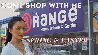 NEW IN THE RANGE 2022 EASTER SPRING DECOR| SHOP WITH ME NEW GARDEN, BUDGET HOMEWARE & WEDDING INSPO