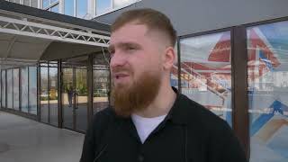 В селе Кочубеевское состоялся концерт Автора и исполнителя патриотических песен Олега Бодрова