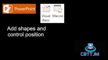 PowerPoint VBA : Adding and placing shapes on slides