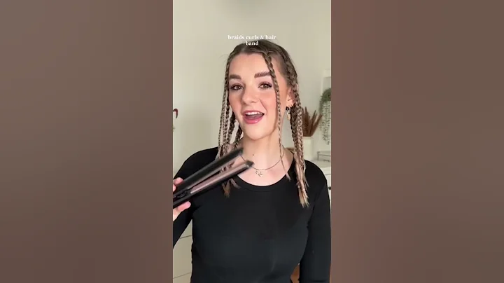 Braids curls & hair band ✨