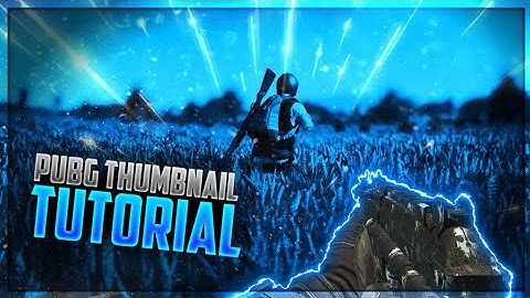How To Design Pubg Thumbnail In PS Touch | | Gaming Thumbnail Design Tutorial