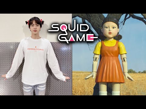 BTS plays Squid Game - Red Light Green Light | PTD SoFi Day 2