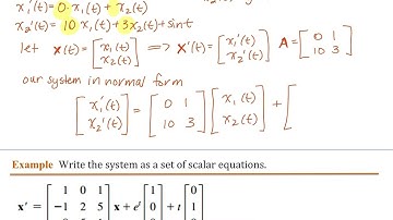 9.4 Linear Systems in Normal Form