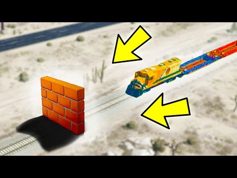 CAN A WALL STOP THE TRAIN IN GTA 5?