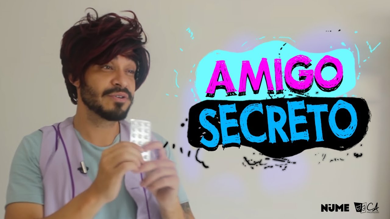 Fizeram AMIGO SECRETO de remédio na escola | Diogo Almeida