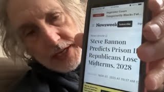 Steve Bannon Contemplates Facing Justice