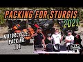 Motorcycle Trip Packing 101 | Packing for Sturgis 2021 | Bagger & Softail Packing Guide | 2LaneLife