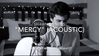 Video thumbnail of "Mercy - Shawn Mendes (Acoustic Cover) | @ItsJamesAdams"