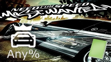 Need For Speed Most Wanted(2005) Career Any% Glitchless Speedrun(7:07:25, Previous Personal Best)