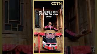 The traditional attire of the Red Yao ethnic group