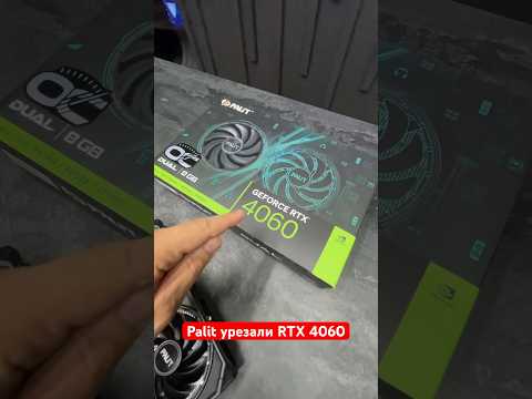 Горькая правда про Palit RTX 4060