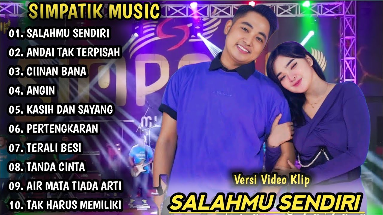 SALAMMU SENDIRI, ANDAI TAK TERPISAH | LAILA AYU FT IRWAN KRISDIYANTO | SIMPATIK MUSIC FULL ALBUM