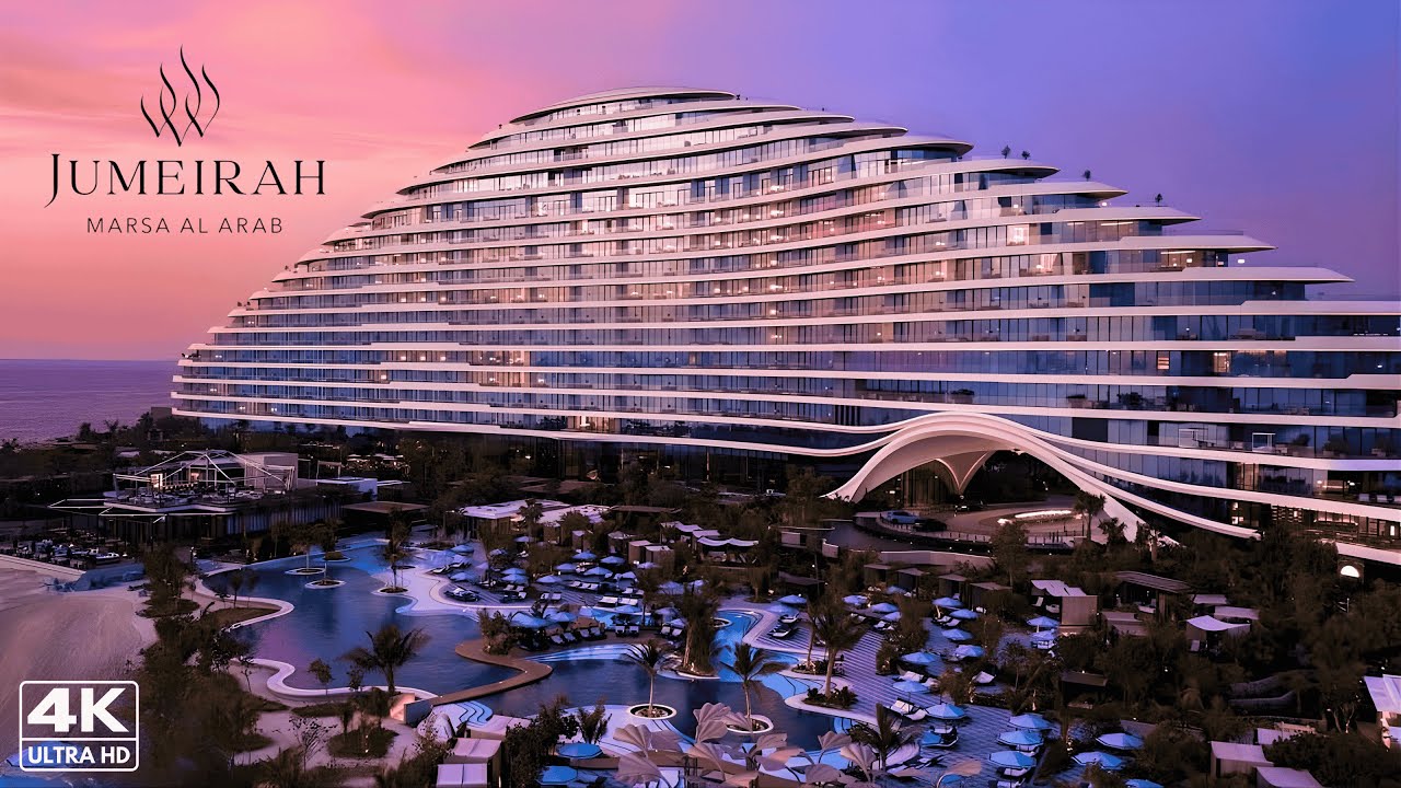A new 7-Star-Level Luxury Resort in Dubai | Marsa Al Arab Ocean Terrace Suite – VIP Experience【4K】
