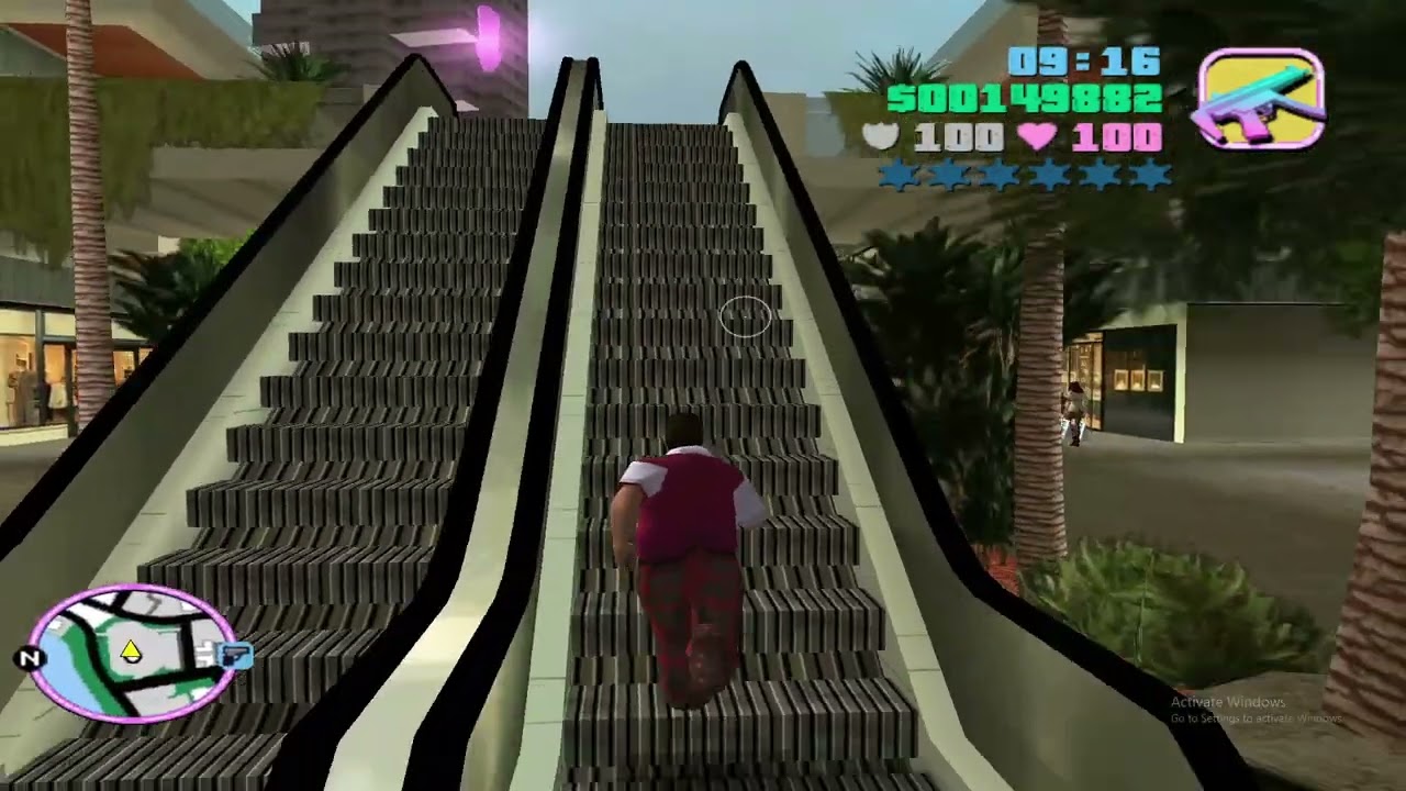 GTA VICE CITY ; MISSION 8 MALL SHOOT OUT