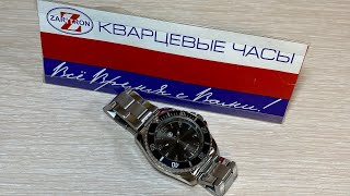 Недорогие кварцевые часы “Zaritron” от российской компании «Часпром»