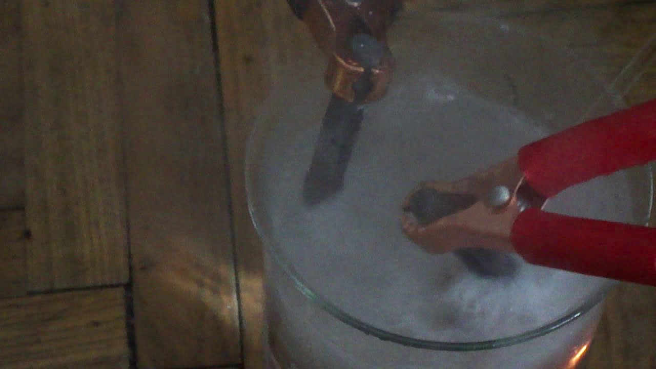 60A AC through table salt solution YouTube