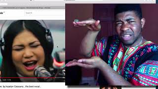 VOCAL COACH Reaction To HAZELYN CASCANO I surrender