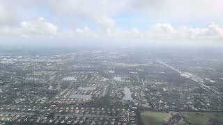 Flair airlines Ottawa, Canada to Ft.Lauderdale, USA landing