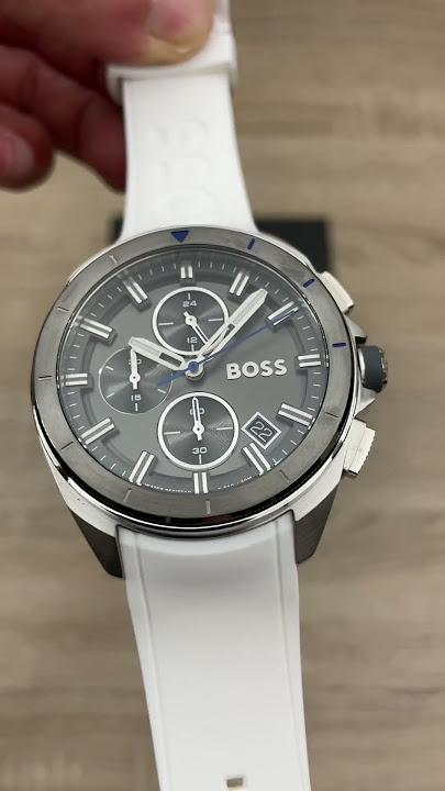 - Boss Watch YouTube 1513862 (Unboxing) @UnboxWatches Men\'s Santiago Hugo Chronograph