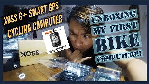 Unboxing XOSS G+ with Speed Cadence Sensor and Heart Rate Sensor