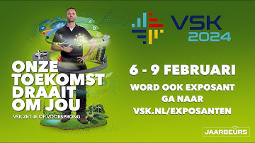 Word ook exposant tijdens VSK 2024