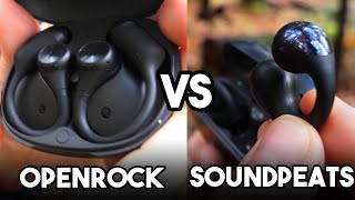 Hiking Earbud SHOWDOWN: SoundPeats PearlClip Pro vs OpenRock S2 | Open Ear Earbuds Review