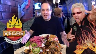 Guy Fieri Restaurant Las Vegas - Trash Can Nachos!