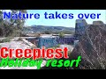 Nature walk to a creepiest abandoned holiday resorts Mellieha Bay, MALTA