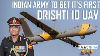 Indian Army to Get It's First Drishti 10 UAV | हिंदी में