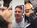 Satisfying Nose Piercing on tiktok~ compilation